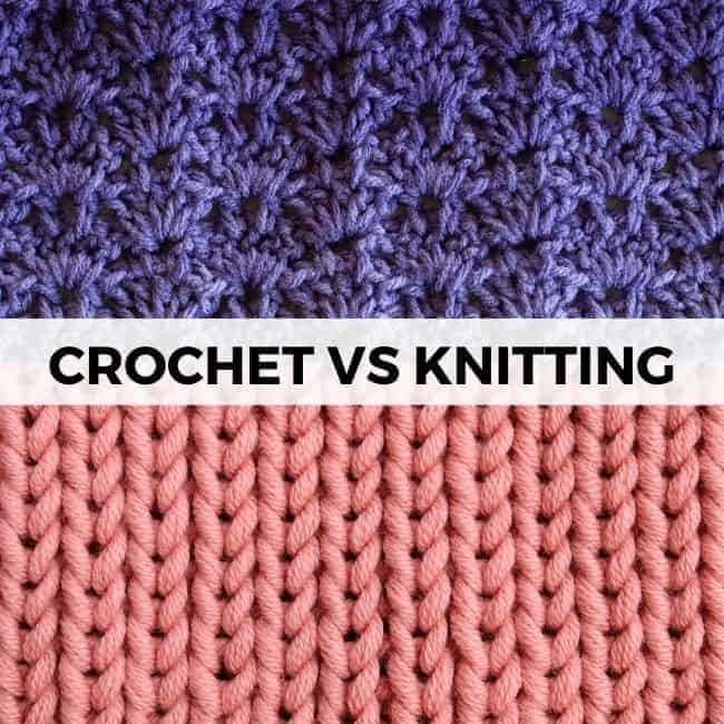 Is knitting easier than crochet