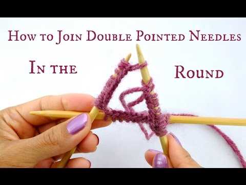 Common Techniques for Using Double Pointed Needles