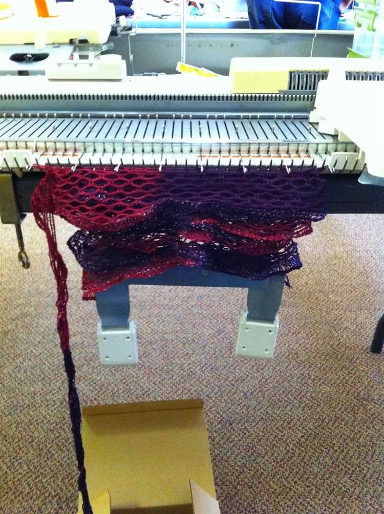 Section 6: Knitting machine techniques
