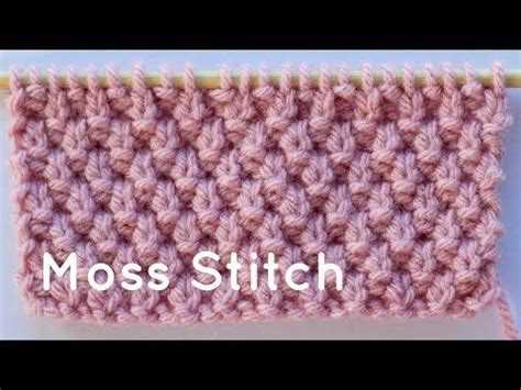 Understanding the Moss Stitch in Knitting: Tips and Techniques