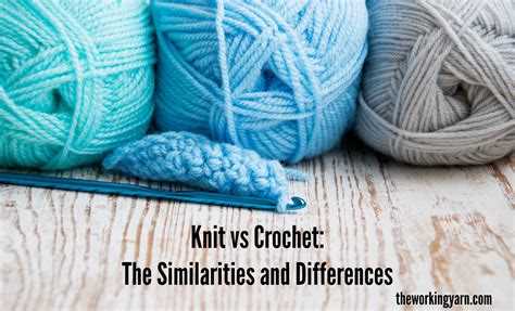 Understanding the Difference between Crochet and Knitting