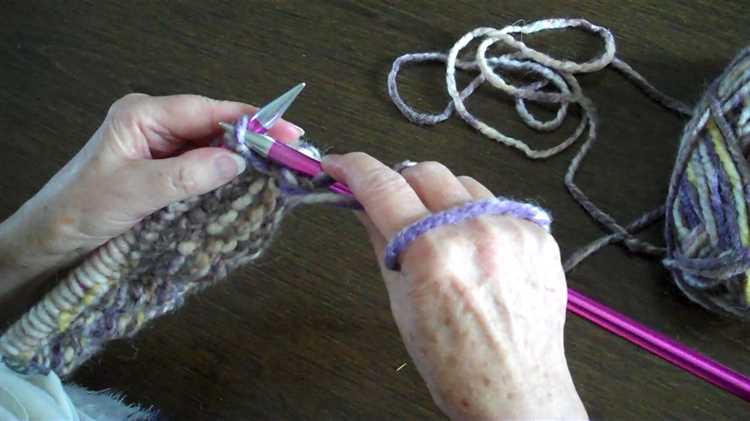 What is the stocking stitch in knitting?