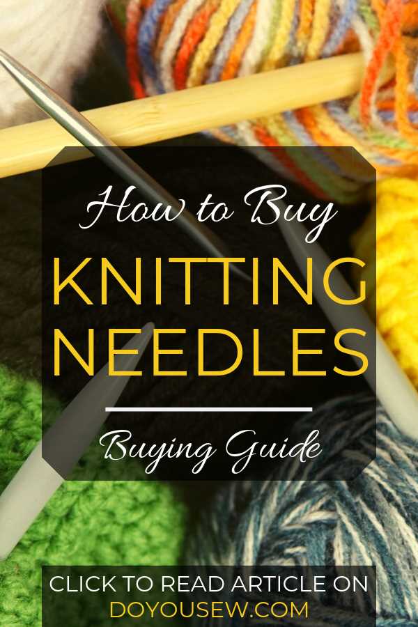 Where to Buy Knitting Needles